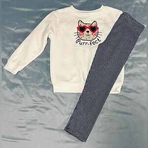 NWOT Toddler Girl Matching Set by Garanimals